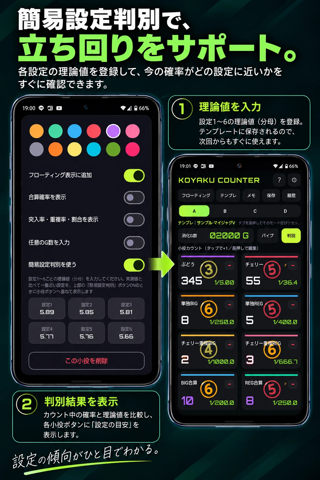 KOYAKU COUNTER アプリ紹介 7